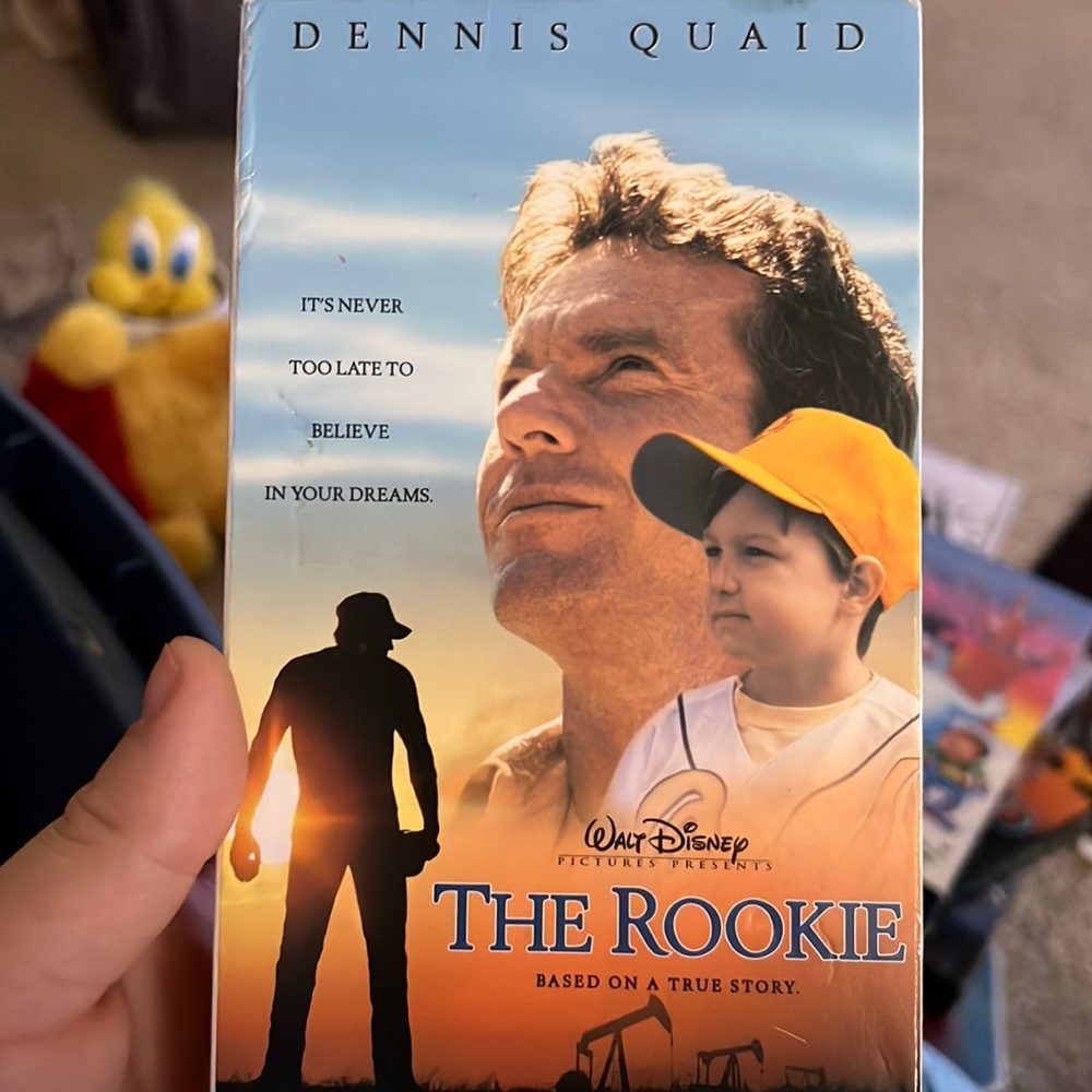 The rookie vhs